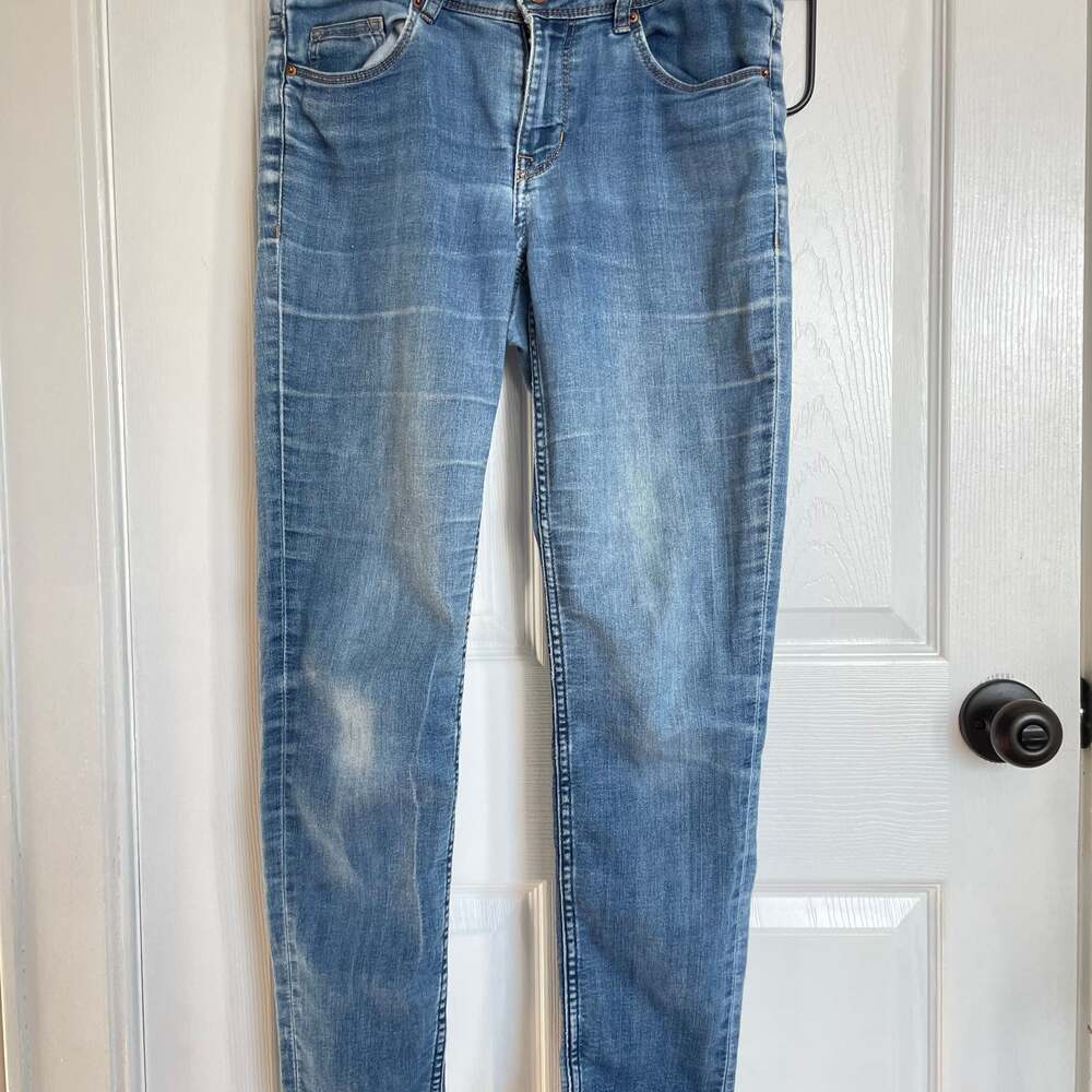 H&M Divided Skinny High Jeans Blue Women's Size 6